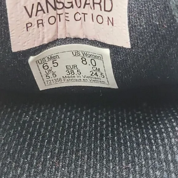 Vans Vansguard Protection Womens Size 8 Black Leathee Athletic Shoes