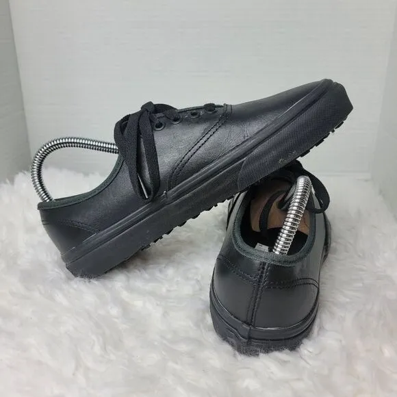 Vans Vansguard Protection Womens Size 8 Black Leathee Athletic Shoes