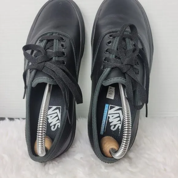 Vans Vansguard Protection Womens Size 8 Black Leathee Athletic Shoes