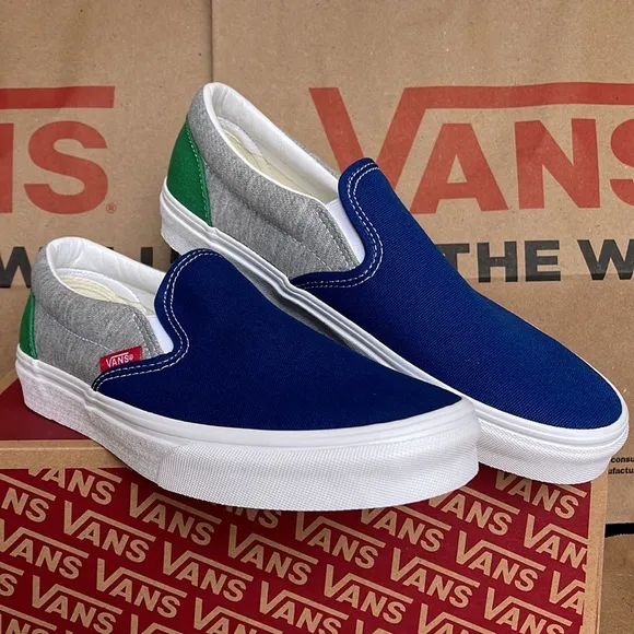 Vans WMNS Classic Slip On Vans Coastal Grey/True White sneakers