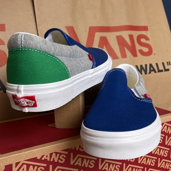 Vans WMNS Classic Slip On Vans Coastal Grey/True White sneakers