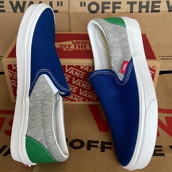 Vans WMNS Classic Slip On Vans Coastal Grey/True White sneakers