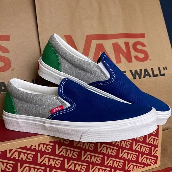 Vans WMNS Classic Slip On Vans Coastal Grey/True White sneakers