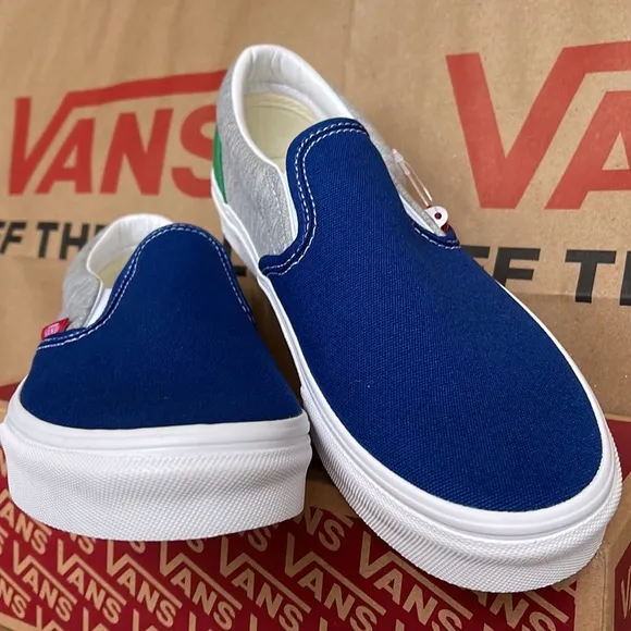 Vans WMNS Classic Slip On Vans Coastal Grey/True White sneakers