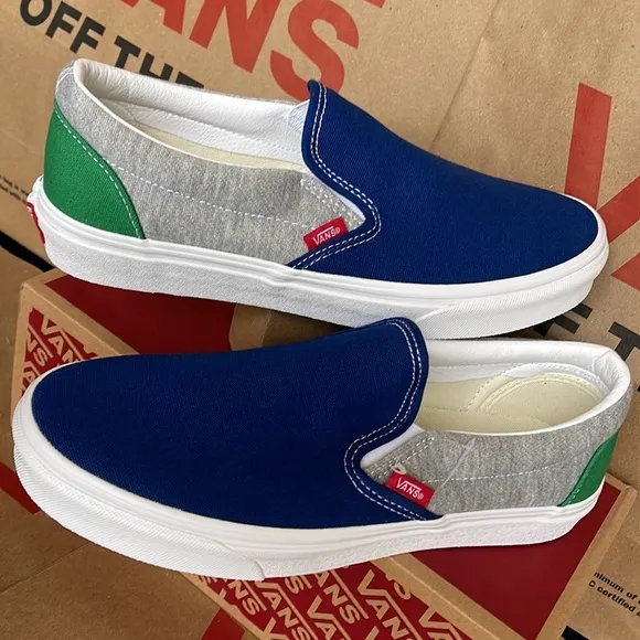 Vans WMNS Classic Slip On Vans Coastal Grey/True White sneakers