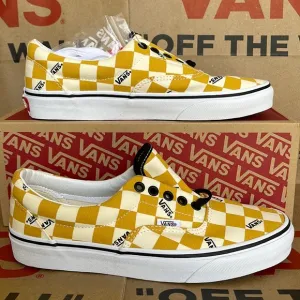 Vans WMNS Era Big Check Yolk Yellow/True White Sneakers