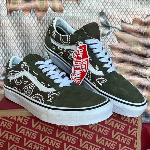 Vans WMNS Old Skool(Peace Paisley) Grape Leaf VN0A5KRFBOF sneakers