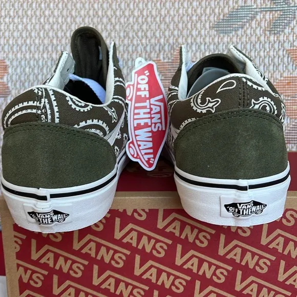 Vans WMNS Old Skool(Peace Paisley) Grape Leaf VN0A5KRFBOF sneakers