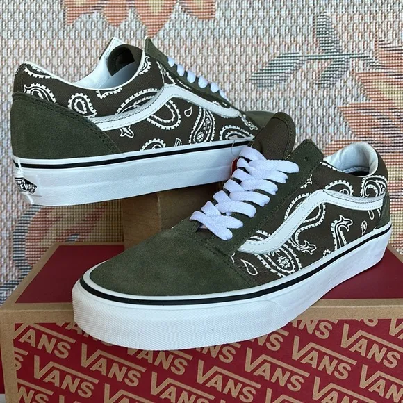 Vans WMNS Old Skool(Peace Paisley) Grape Leaf VN0A5KRFBOF sneakers