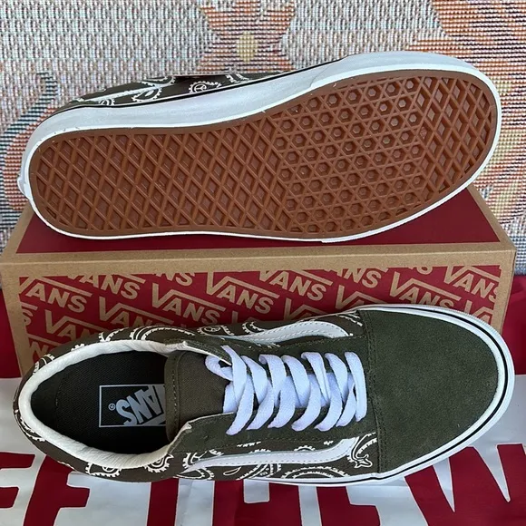 Vans WMNS Old Skool(Peace Paisley) Grape Leaf VN0A5KRFBOF sneakers