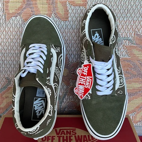 Vans WMNS Old Skool(Peace Paisley) Grape Leaf VN0A5KRFBOF sneakers