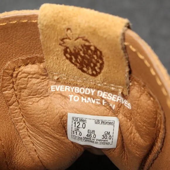 VANS X JOE FRESH GOODS SK8 HI Reissue JFG Camel Platform Shoes Mens Size 12