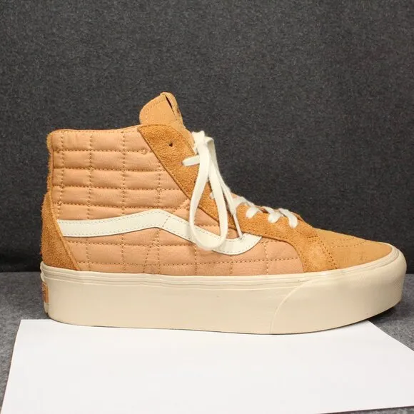 VANS X JOE FRESH GOODS SK8 HI Reissue JFG Camel Platform Shoes Mens Size 12