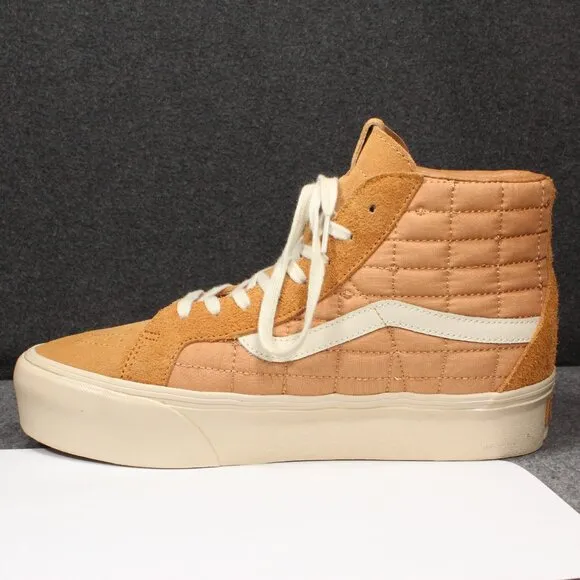 VANS X JOE FRESH GOODS SK8 HI Reissue JFG Camel Platform Shoes Mens Size 12