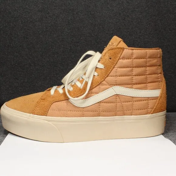 VANS X JOE FRESH GOODS SK8 HI Reissue JFG Camel Platform Shoes Mens Size 12