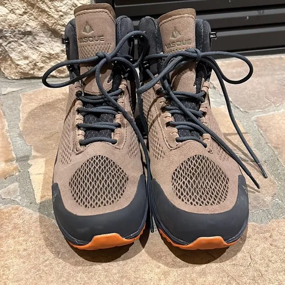 Vasque Men's Breeze Waterproof Mid LT NTX Hiking Boots Size 9, Walnut