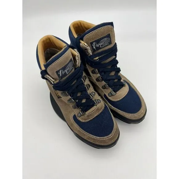 Vasque Skywalk Hiking Boots Women's US 6.5‎ Made in Italy 7534 Gore Tex Suede