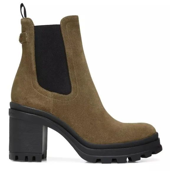 Veronica Beard Winnie Suede Ankle Boots