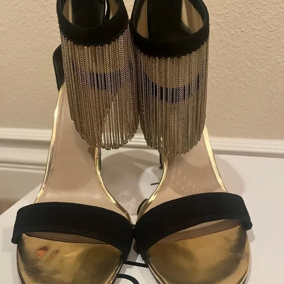 Via Spiga gold chain sandals 9M