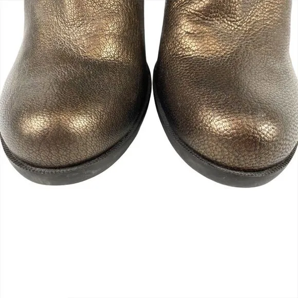 Via Spiga ‘Hanna' bronze tall leather boots 7