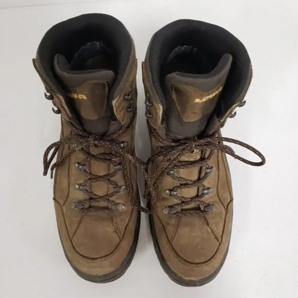 Vibram Mens Lowa Renegade Goretex Work Boots Size 13 Hiking Trails Outdoors