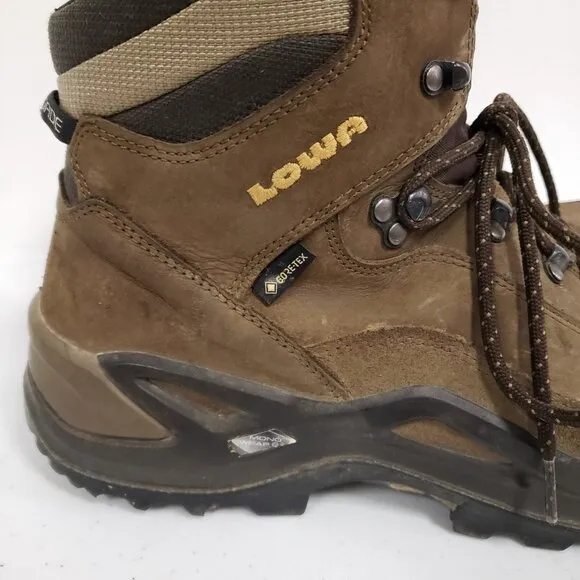 Vibram Mens Lowa Renegade Goretex Work Boots Size 13 Hiking Trails Outdoors