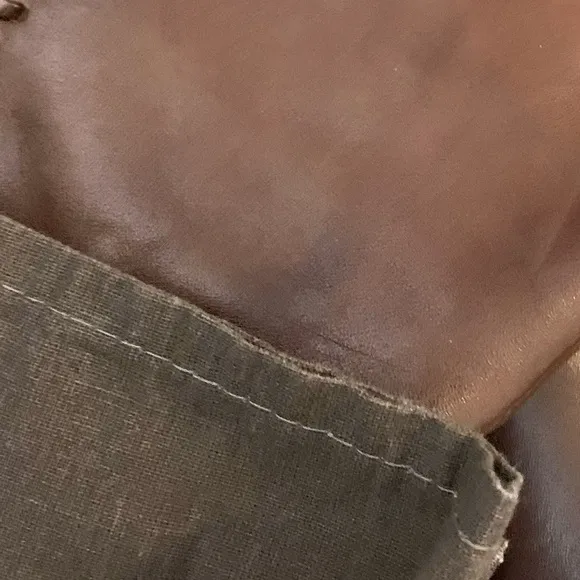 Vince Camuto Bendra Cognac Over the Knee Leather Riding Boots 6.5M
