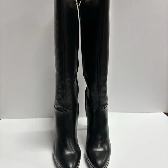 Vince Camuto Women’s Valeria 2, Tall Black Boots, Size 8 M, Wide Calf