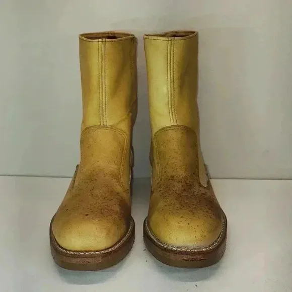 Vintage 1970 [ iron Age ] UNION MADE SIZE 8.5
