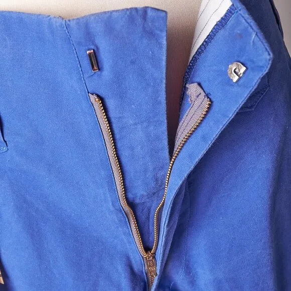 Vintage Blue Y2K Deadstock Japanese Work Wear Pants