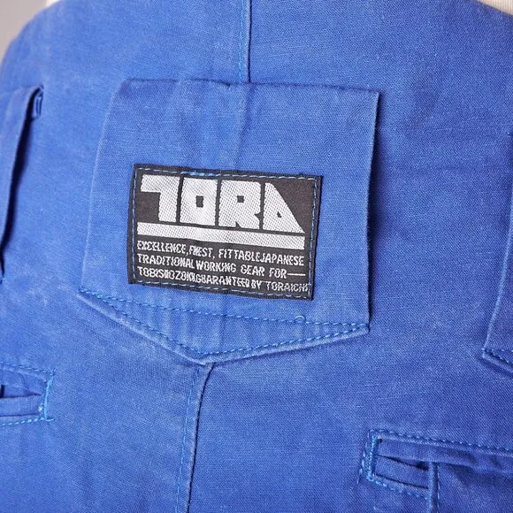 Vintage Blue Y2K Deadstock Japanese Work Wear Pants