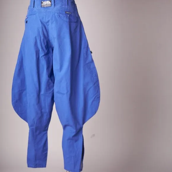 Vintage Blue Y2K Deadstock Japanese Work Wear Pants