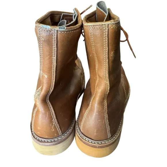 Vintage Brown Leather Lehigh Electrical Safery Boots Men’s 9.5 Rare