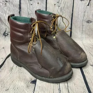 Vintage Clincher Hy-Test Steel Toe Work Boots Men’s size 10 E