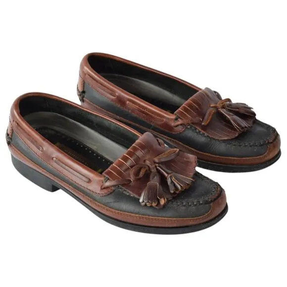 Vintage Johnston &amp; Murphy Leather Loafers - Men's Size 9