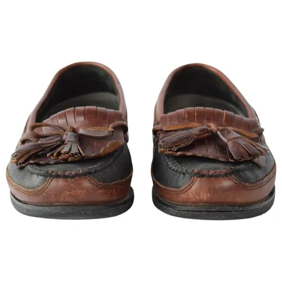 Vintage Johnston &amp; Murphy Leather Loafers - Men's Size 9