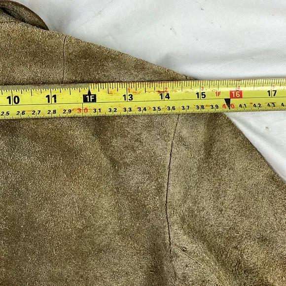 Vintage Suede Trench Coat