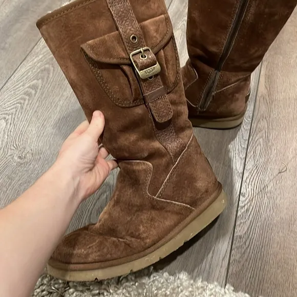 Vintage UGG Australia “1895 Retro” Cargo Tall Boots - Sz 5