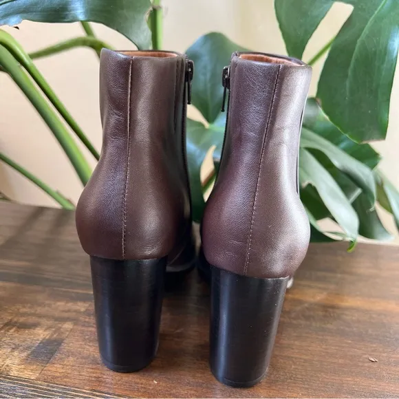 VIONIC ‘Kennedy’ Brown Soft Leather Ankle Boots US8.5 UK6.5