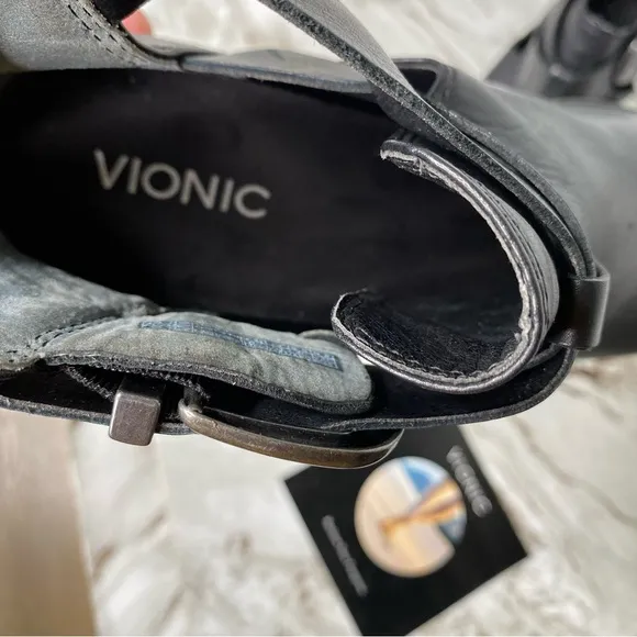 Vionic Women's Upright Rory Bootie size 8.5 Black