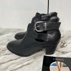 Vionic Women's Upright Rory Bootie size 8.5 Black