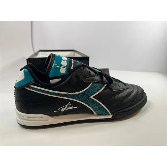 VTG Diadora Serie A Jr Sz 6 Soccer Cleats Shoes Beppe Signori Signature Edition