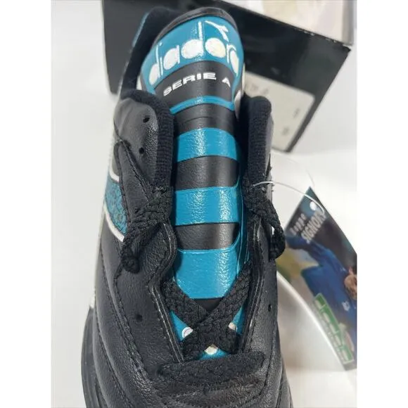 VTG Diadora Serie A Jr Sz 6 Soccer Cleats Shoes Beppe Signori Signature Edition