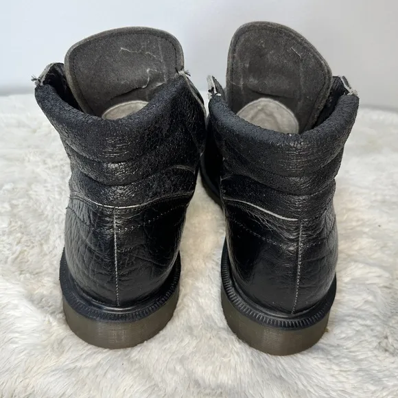 VTG Dr Martens Men’s Sz 9 Satra Industrial Steel Toe Work Boots Made In England