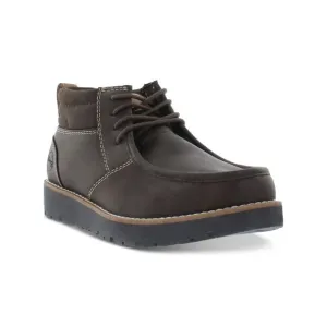 WEATHERPROOF VINTAGE Mens Brown Pull Tab Chester Toe Platform Chukka Boots 13 M