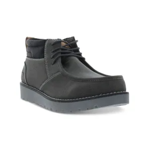 WEATHERPROOF VINTAGE Mens Gray Pull Tab Chester Toe Platform Chukka Boots 8 M