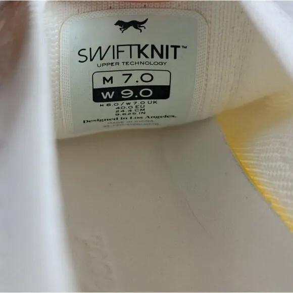 Wolf and Shepherd Swiftknit Derby Knit Shoes Mens Size 7 Casual Designer Sneaker