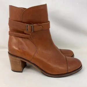 Wolverine 1000 Mile By Samantha Pleet Leather Ankle Boots Brown Women’s Size 8 B