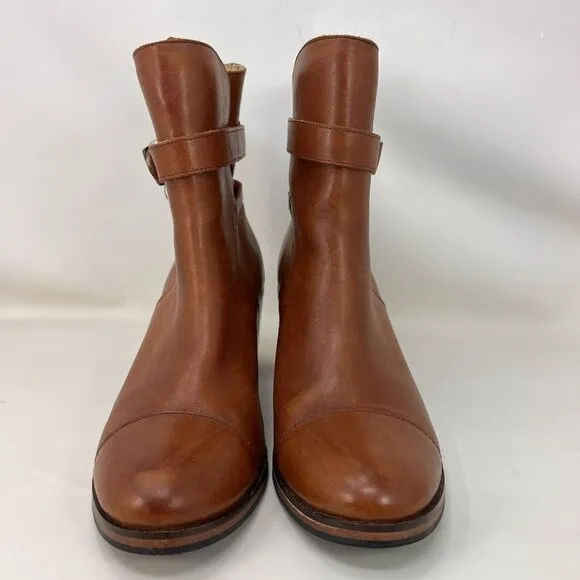 Wolverine 1000 Mile By Samantha Pleet Leather Ankle Boots Brown Women’s Size 8 B