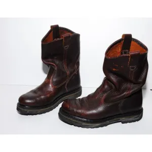 Wolverine Boots: Men's 3246 Wellington Work Boots Mens Size 8M Brown